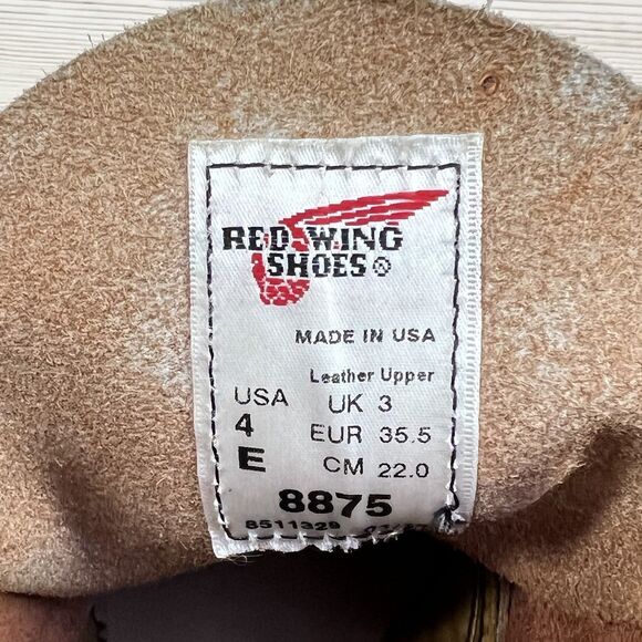 Red Wing Heritage 8875 Irish Setter Mens 4E Moc-Toe Work Boot 6" Oro Russet USA - Picture 14 of 16